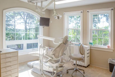 dental operatory at Cochituate Smile Center